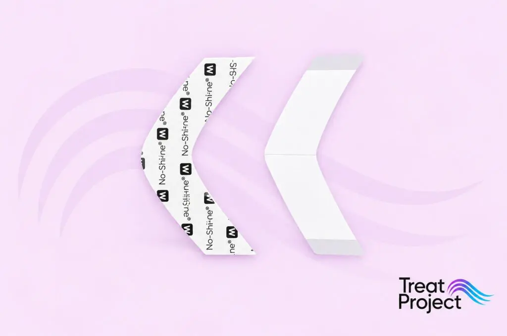 Walker No-Shine B Contour Tape Strips, 3 inches (2.5cm x 7.5cm)
