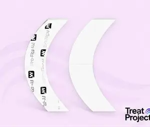 Pro-Flex II CC Contour Tape Strips, 3 inches (2.5cm x 7.5cm)