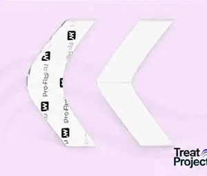 Pro-Flex II D Contour Tape Strips, 3 inches (2.5cm x 7.5cm)