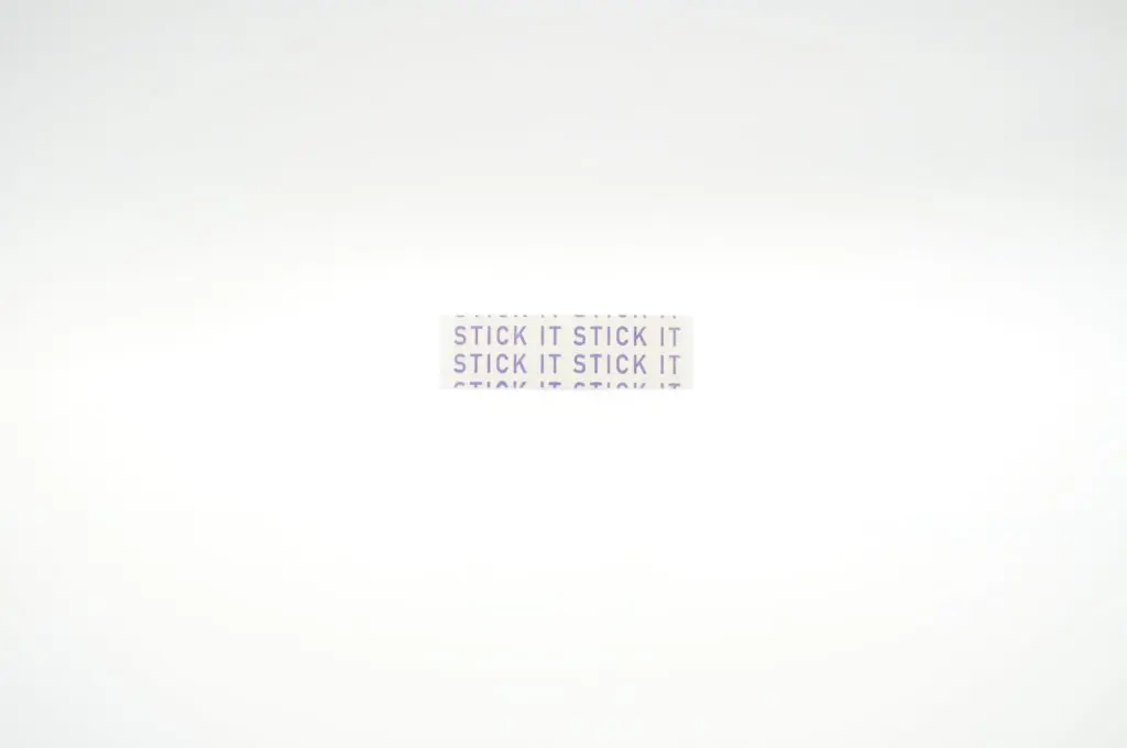 Stick it straight 1inch