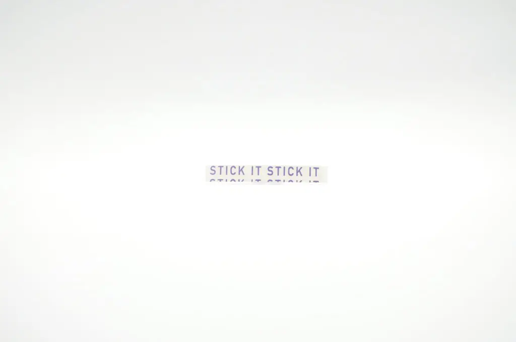 Stick it 1/2inch