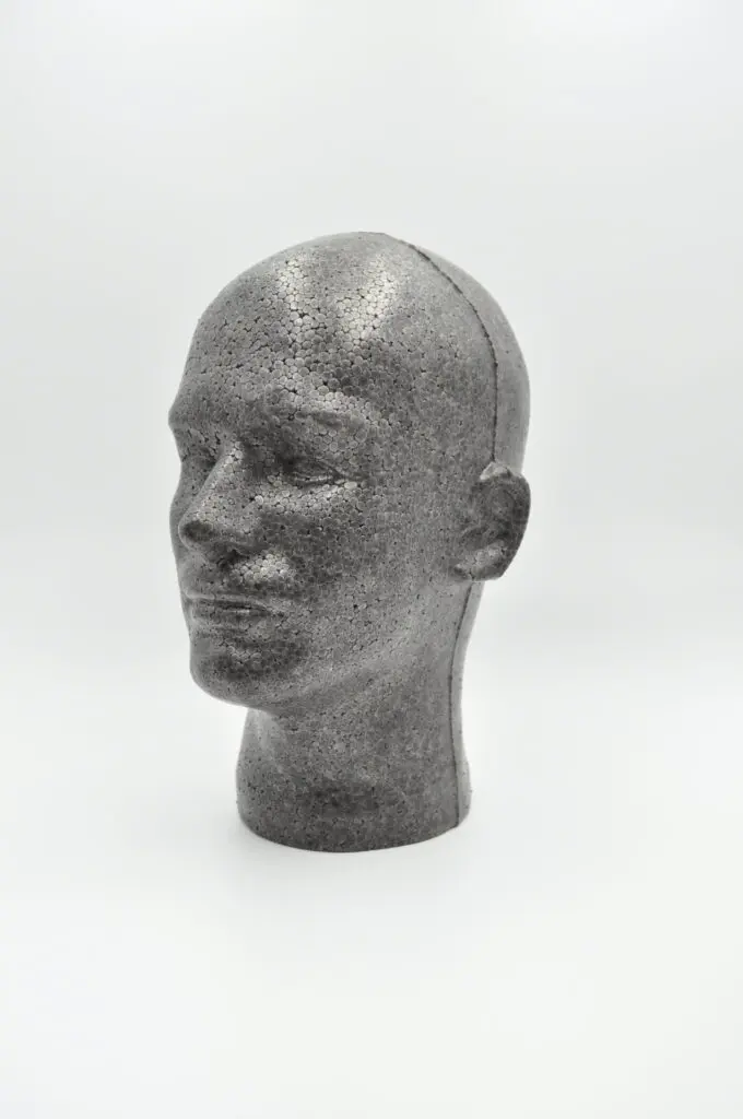 Styro head male Gray
