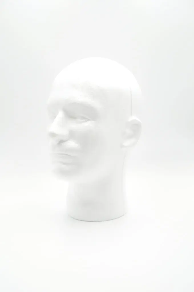 Styro Head Male white
