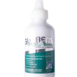Pro Hair Labs GhostBond Supreme Liquid Adhesive, White, 5 oz (147.9ml) + 10 free applicators