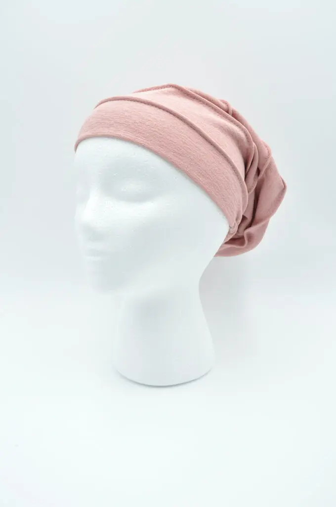 Soft Cotton Pink Bonnet