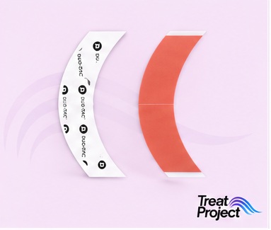 Walker Duo-Tac CC Contour Tape Strips, 3 inches (2cm x 7.5cm)