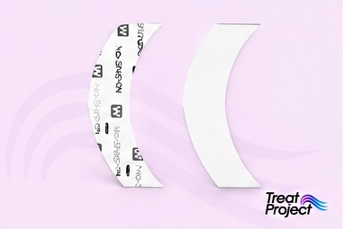 Walker No-Shine CC Contour Tape Strips, 3 inches (2.5cm x 7.5cm)